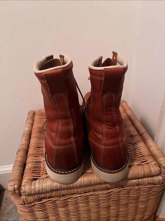 Thorogood American Heritage 8” Tobacco Steel Safety Toe Work Boots 12EE NWT READ main image 9